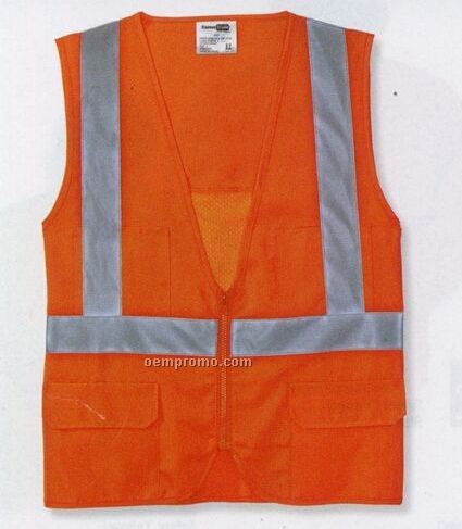 Cornerstone Ansi Class 2 Mesh Back Safety Vest (S-4xl)