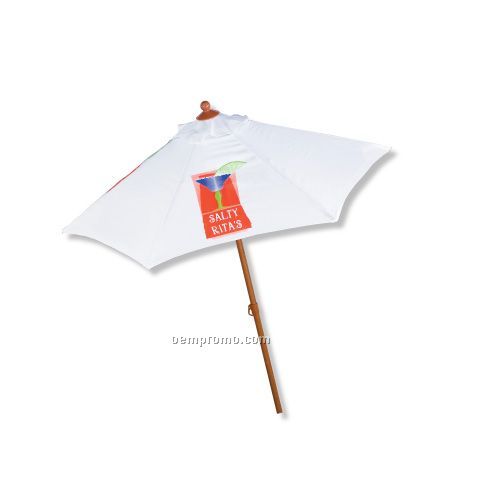 Aluminum Market Umbrella (6')