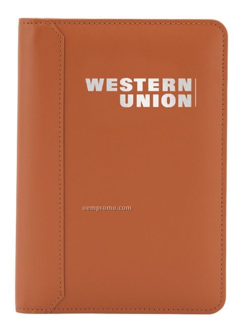 Junior Boardroom Leather Desk Folder With 40 Page Pad