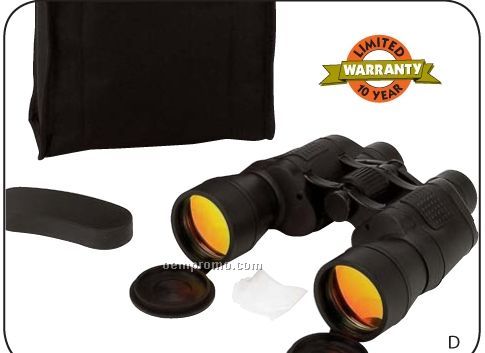 Magnacraft 10x50 Binoculars With Ruby Red Coated Lenses