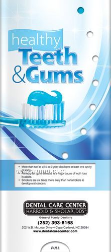 Pocket Slider Chart - Healthy Teeth And Gums