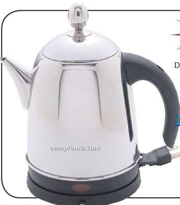 Precise Heat 1.6 Qt Surgical Stainless Steel Electric Water Kettle