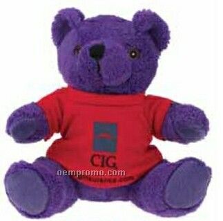 Purple Bear Extra Soft Stuffed Animal
