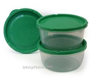Round 3-pack Storage Containers