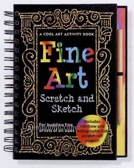 Scratch And Sketch Activity Book - Fine Art