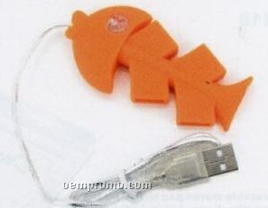 Mini Fish 4 Ports USB Hub