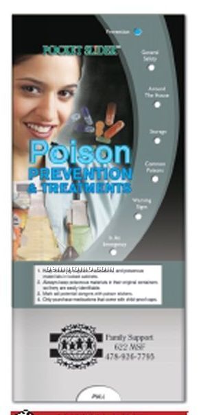 Pocket Slider Chart - Poison Prevention & Treatment