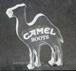 Acrylic Paperweight Up To 20 Square Inches / Camel