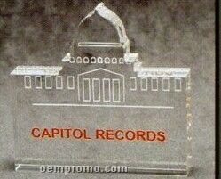 Acrylic Paperweight Up To 20 Square Inches / Capitol Building