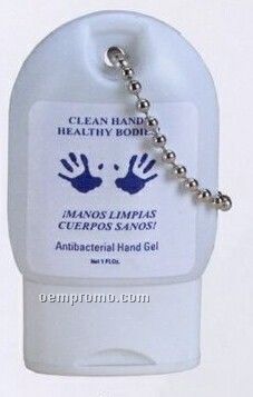 Antibacterial Hand Soap In Toggle Bottle With Key Chain