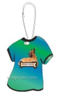 Great Dane Dog T-shirt Zipper Pull