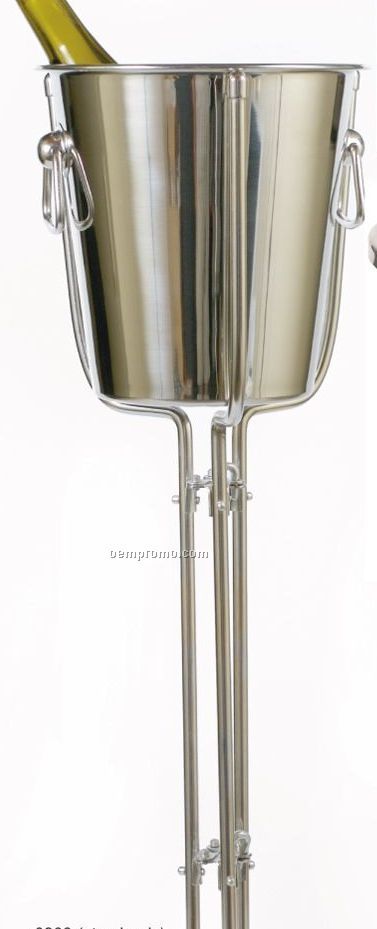 Ideal Stainless Steel 2 Piece Bucket & Stand- Laser Engraved