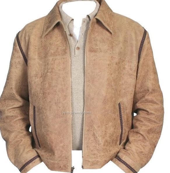 Men's Vintage Lamb Leather Jacket (S-2xl)