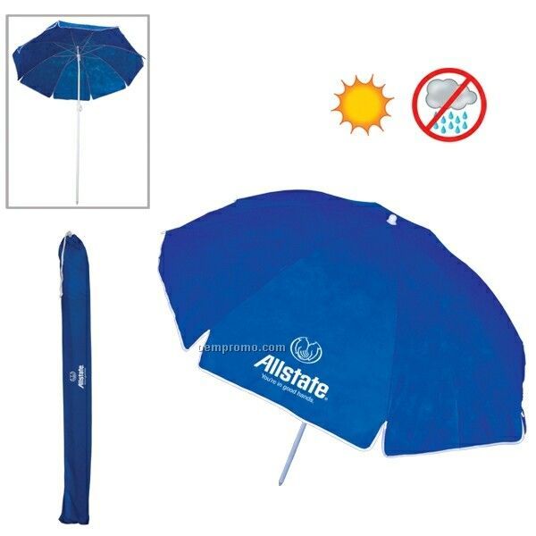 Non-woven Patio/ Beach Umbrella (34"X72") (Printed)