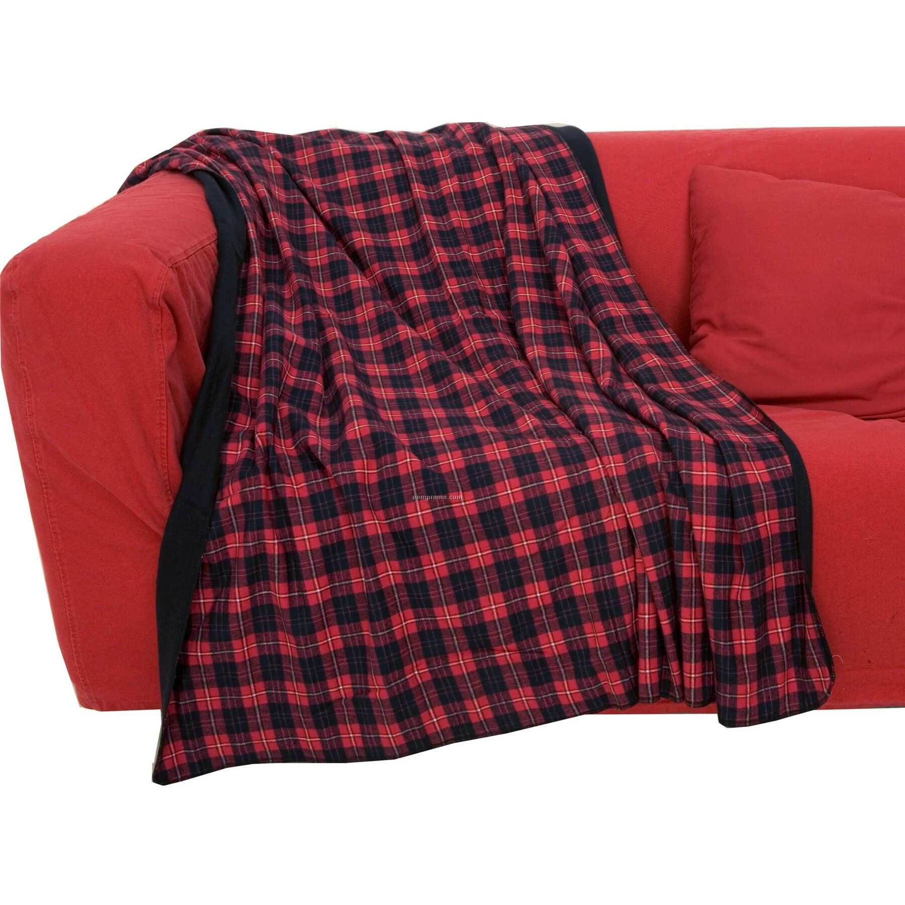 Red/Black Plaid Spectator Blankets
