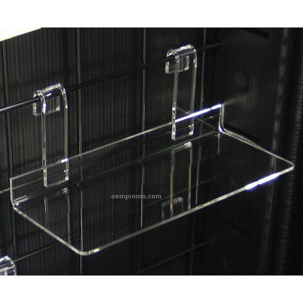 Clear Gridwall Shelf Showcase Accessory