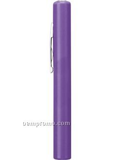 Pen Light W/ Purple Barrel & White LED