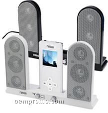 Naxa Portable Desktop Speaker System