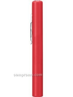 Pen Light W/ Red Barrel & White LED