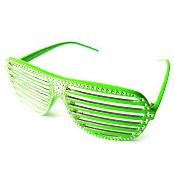 Shutter Sun Glasses W/ Eco Friendly Plastic Frame