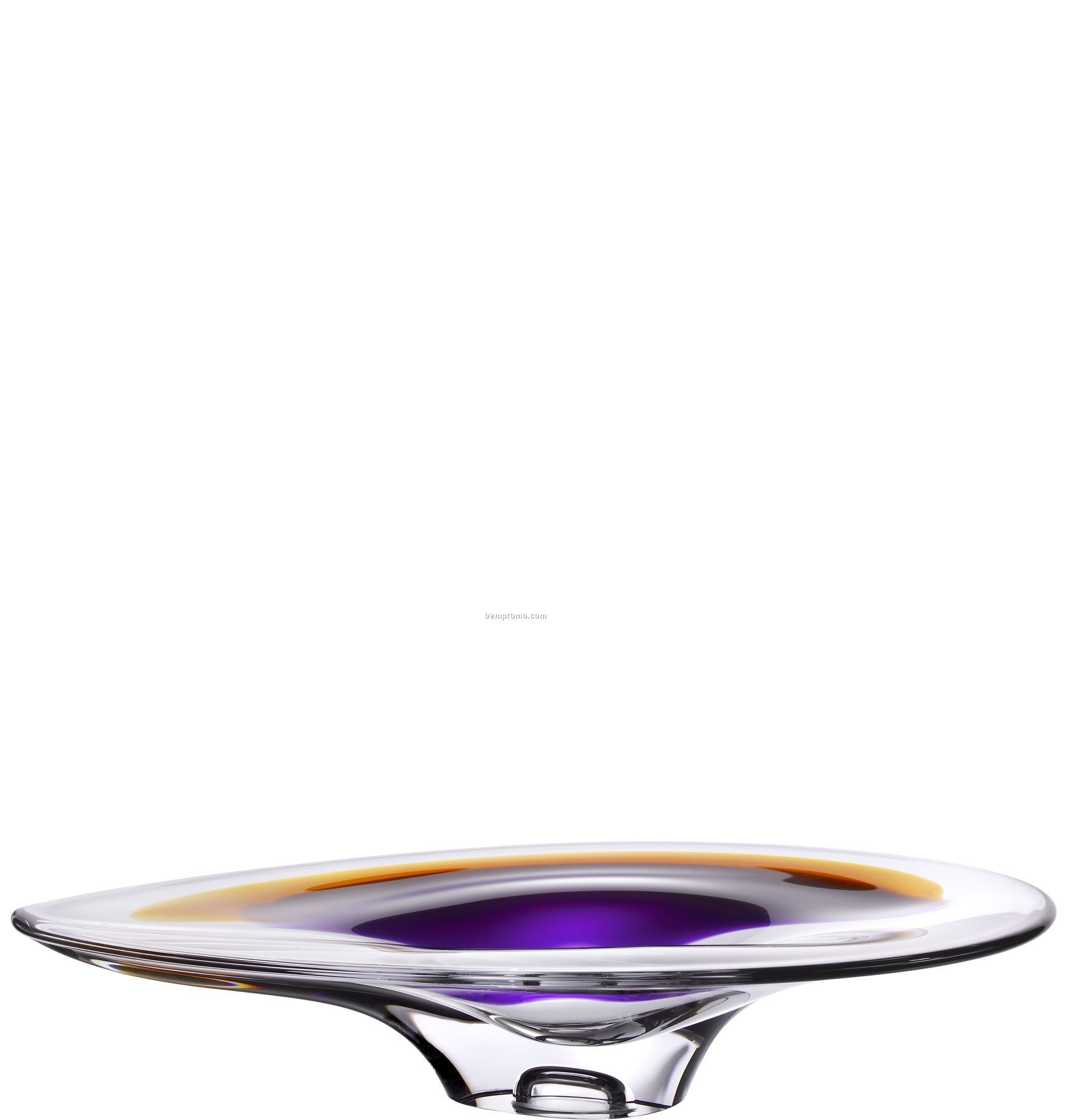 Orchid Glass Dish By Goran Warff