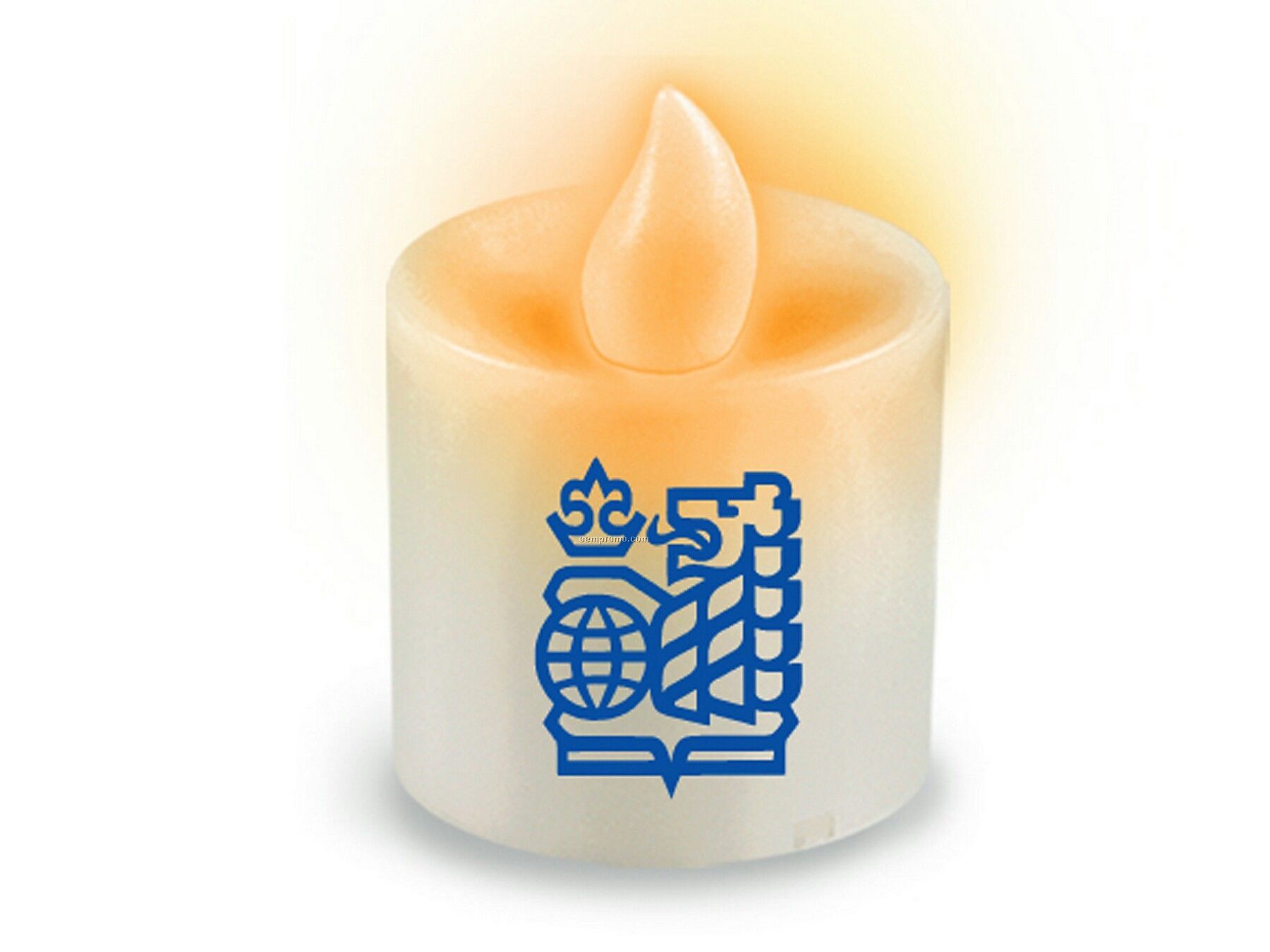 Votive LED Candle - Flickering Amber LED Flame