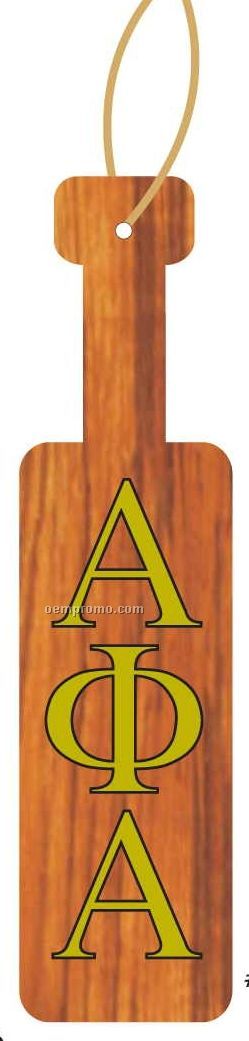 Alpha Phi Alpha Fraternity Paddle Ornament W/ Mirror Back (10 Square Inch)