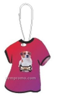 Jack Russell Terrier Dog T-shirt Zipper Pull