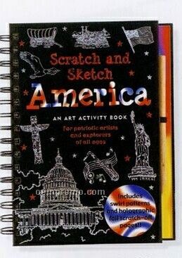Scratch & Sketch - America Activity Book