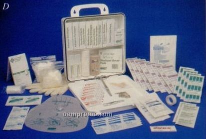 35 Person First Aid Kit In A 24 Unit Plastic Case