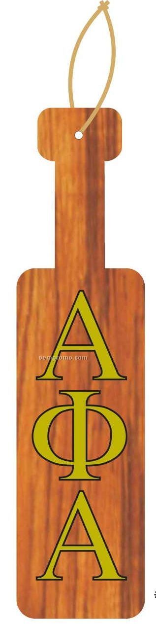 Alpha Phi Alpha Fraternity Paddle Ornament W/ Mirror Back (12 Square Inch)