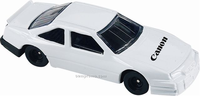 4-1/2"X1-3/4"X1-1/2" Nascar Style Diecast Race Car (White Version)
