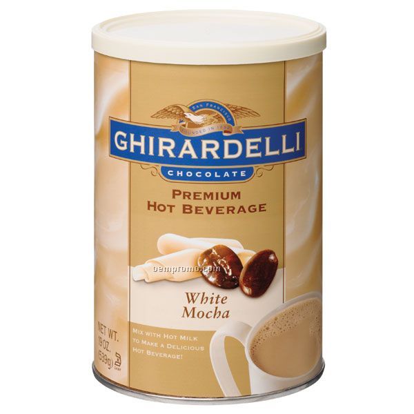 Ghirardelli White Mocha Cocoa Can