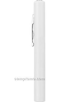 Pen Light W/ White Barrel & White LED