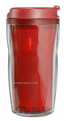 8 Oz. Dover Double Wall Acrylic Tumbler With Snap Lid