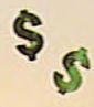 Green Dollar Sign Confetti