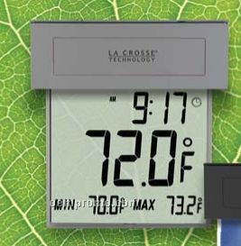 Solar Window Thermometer