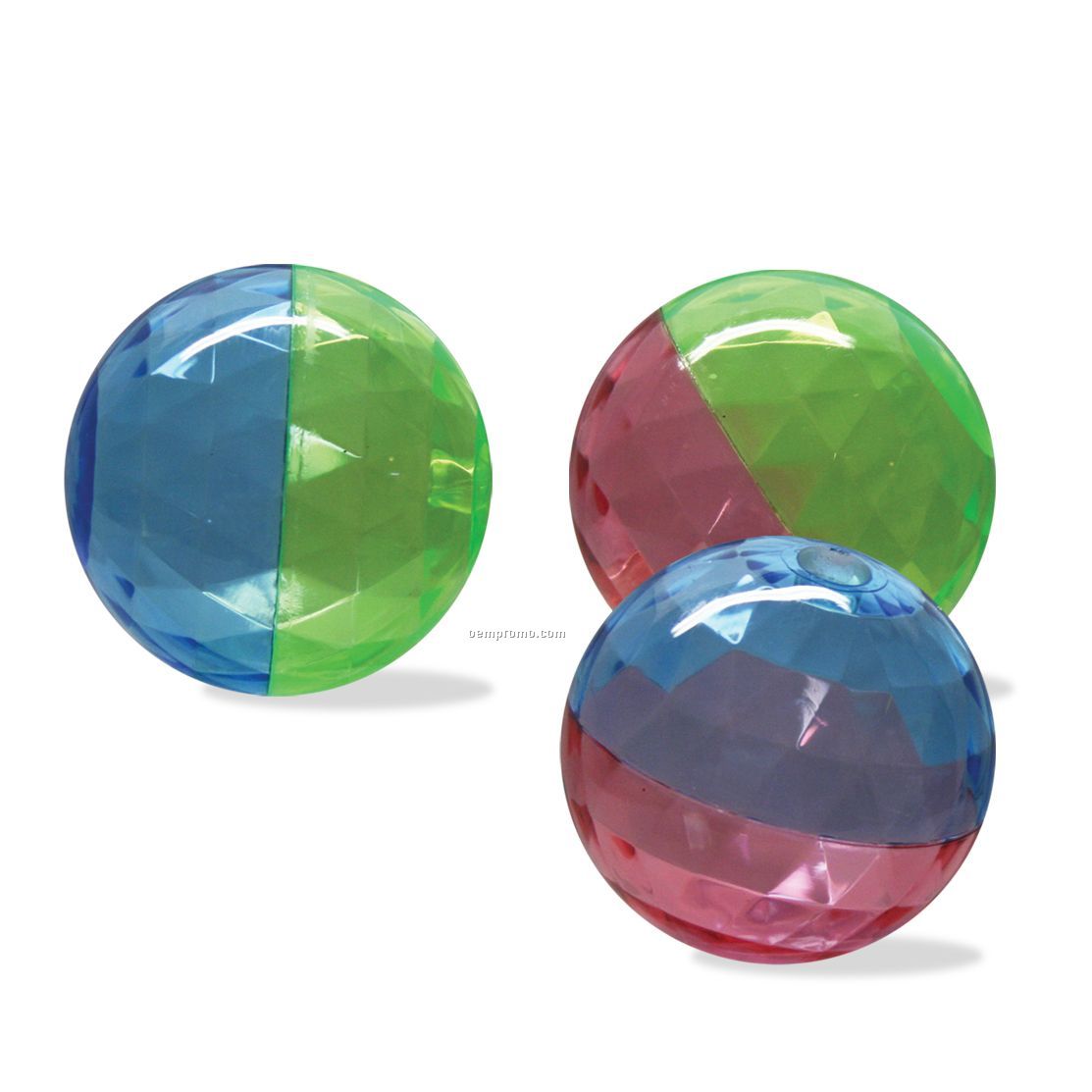 Split-color Diamond Air Bouncer Ball