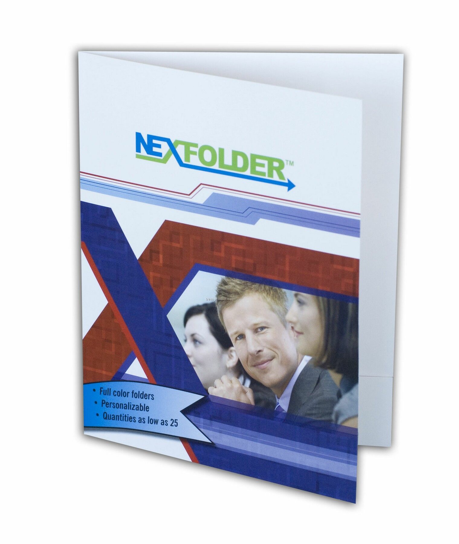 The Nexfolder-full Color, Low Quantity Folders