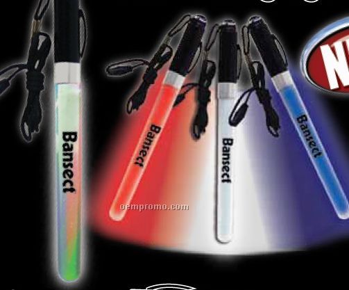7 1/2" Red/ White/ Blue Sparkle Electronic Light Sticks