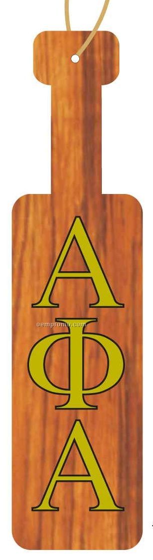 Alpha Phi Alpha Fraternity Paddle Ornament W/ Mirror Back (3 Square Inch)
