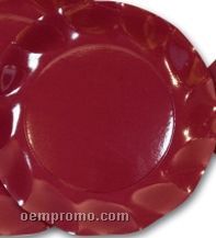 Burgundy Red Plate