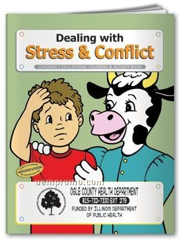 Fun Pack Coloring Book W/ Crayons - Dealing With Stress & Conflict