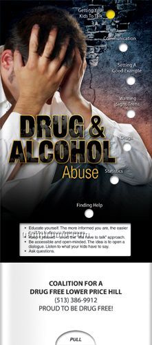 Pocket Slider Chart - Drug And Alcohol Abuse