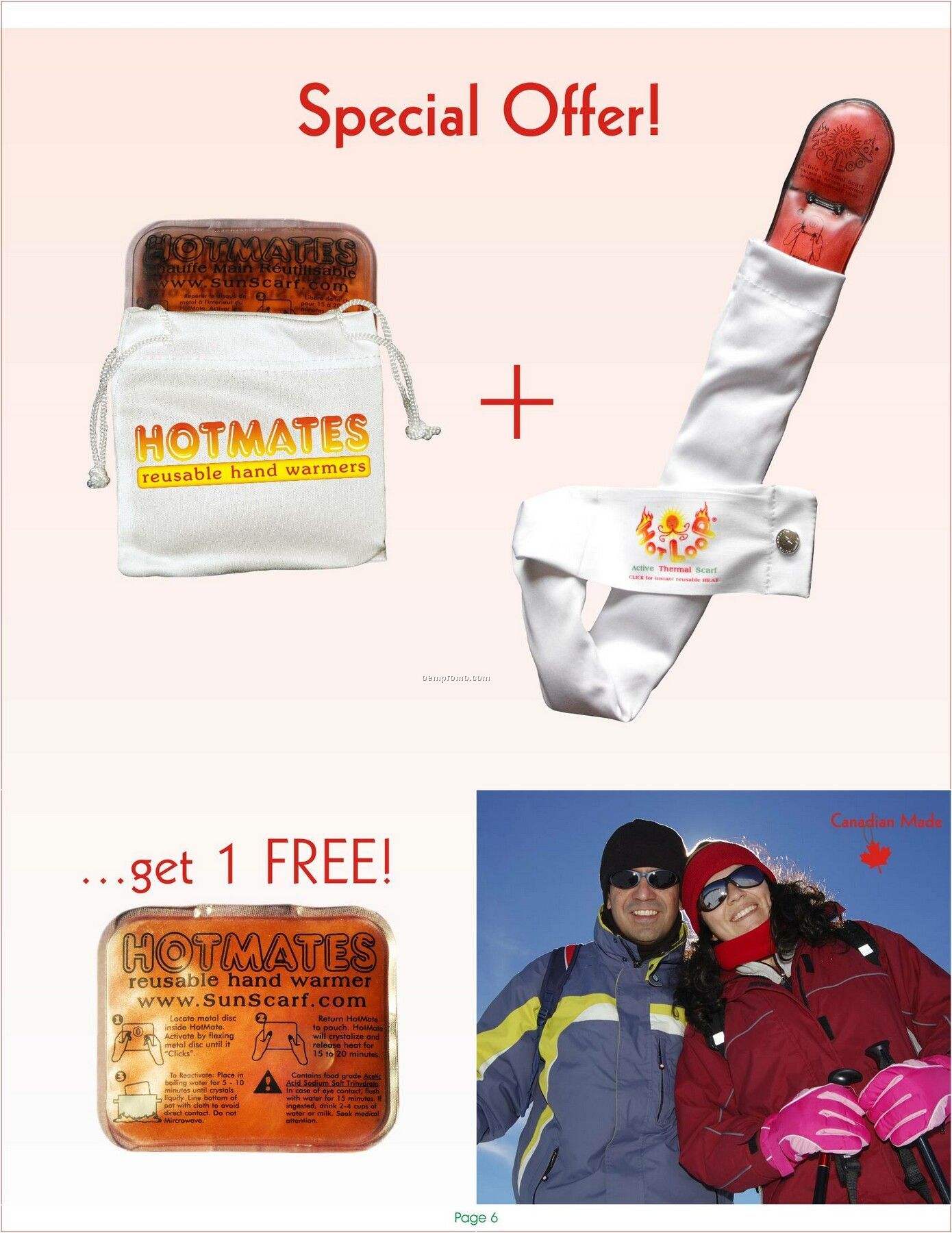 Hotloop / Hotmates Warmers Special Offer Set