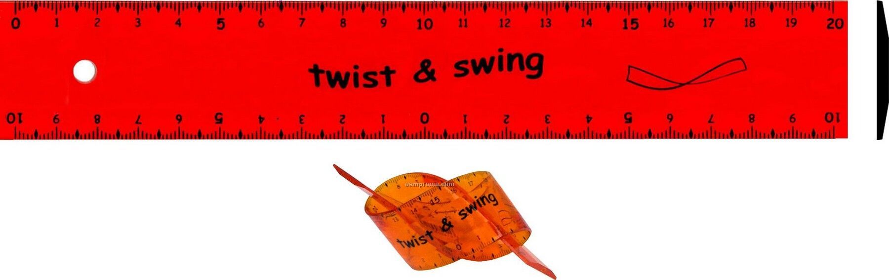 Twist & Swing Ruler (8'')