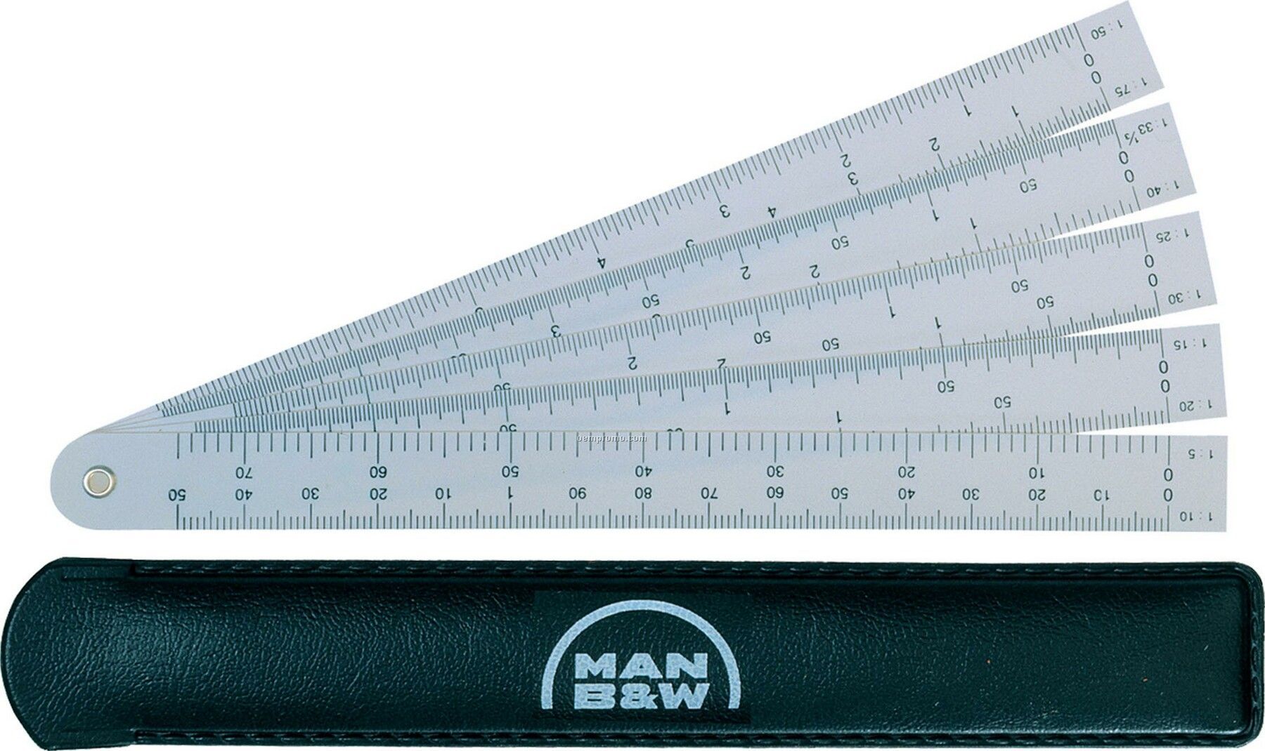 Fan Reduction Ruler - Engineering (6'')