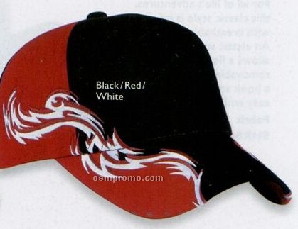 Port Authority Colorblock Racing Cap With Flames