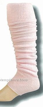 Slouch Style Or Full Flat Knit Leg Warmers/ Dance Socks