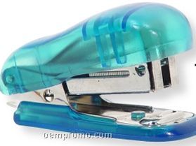 Translucent Blue Mini Stapler (Printed)
